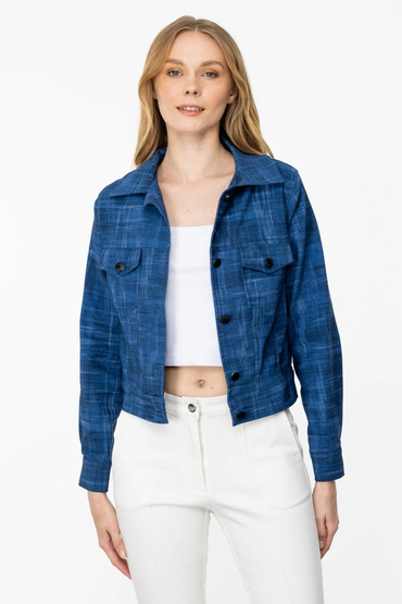 On Fashion Cep Kapaklı Düğmeli Ceket