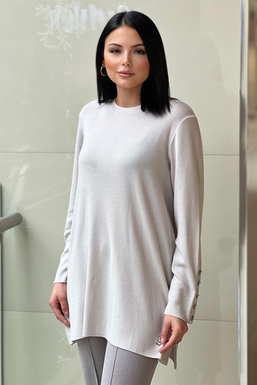 Missdalida 6039-23K Omuz Detaylı Tunik