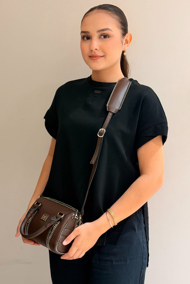 Mahal Bags Boncuklu Spedy Çanta