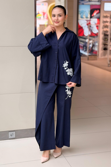 Missemramiss Linen Nakışlı Takım