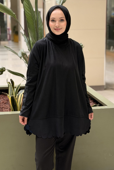 Tığ Triko Oversize Tunik