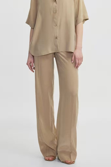 İpekyol Nervür Dikişli Wide Leg Pantolon