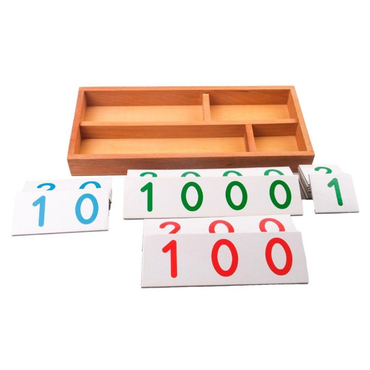 1 ’ den 9000 ’ e Sayı Kartları ( Matbu Form )