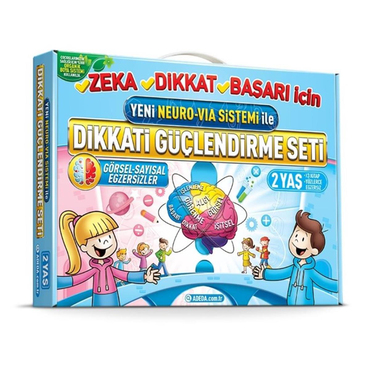Adeda Dikkati Güçlendirme Seti 2 Yaş