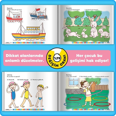 Adeda Dikkati Güçlendirme Seti 2 Yaş