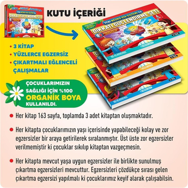 Adeda Dikkati Güçlendirme Seti 5 Yaş