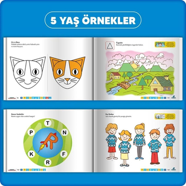 Adeda Dikkati Güçlendirme Seti 5 Yaş