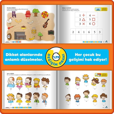Adeda Dikkati Güçlendirme Seti 6 Yaş