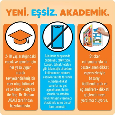 Adeda Dikkati Güçlendirme Seti 6 Yaş