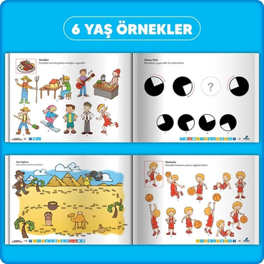 Adeda Dikkati Güçlendirme Seti 6 Yaş