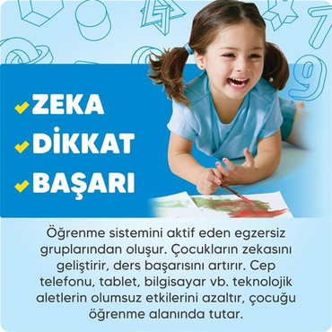 Adeda Dikkati Güçlendirme Seti 7 Yaş (1.Sınıf)