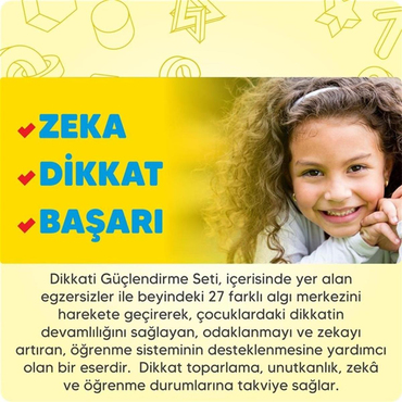 Adeda Dikkati Güçlendirme Seti 8 Yaş (2.Sınıf)