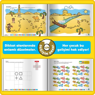 Adeda Dikkati Güçlendirme Seti 8 Yaş (2.Sınıf)