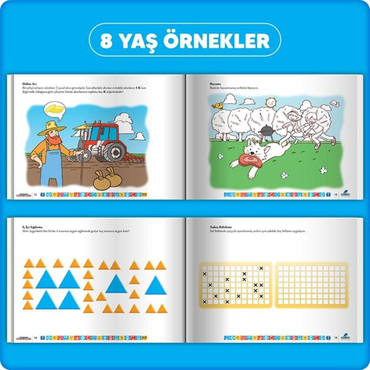 Adeda Dikkati Güçlendirme Seti 8 Yaş (2.Sınıf)