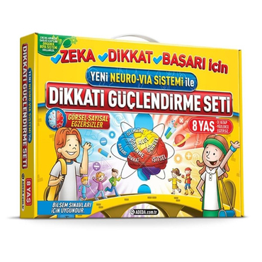 Adeda Dikkati Güçlendirme Seti 8 Yaş (2.Sınıf)