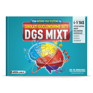 Adeda Dikkati Güçlendirme Seti Mixt 4-5 Yaş