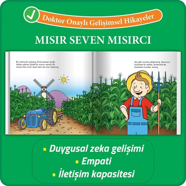 Adeda Mısır Seven Mısırcı Gelişimsel Hikayeler Serisi-3