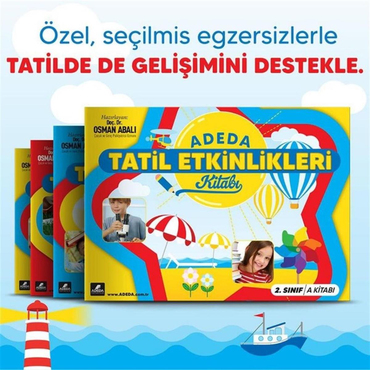 Adeda Tatil Etkinlikleri Kitabı - 2.Sınıf