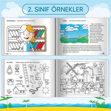 Adeda Tatil Etkinlikleri Kitabı - 2.Sınıf