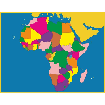 Afrika Haritası Kontrol kartı