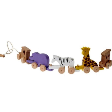 Ahşap Hayvanlar Alemi Treni