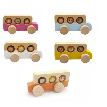 Ahşap Sevimli Otobüs