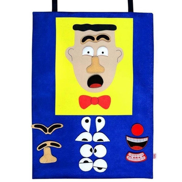 Anadolu Oyuncak Cırtlı Erkek Yüz Pano