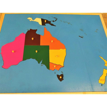 Avustralya Kıtası Puzzle