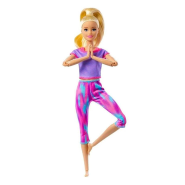 Barbie Sarışın Taytlı Sonsuz Hareket Bebeği