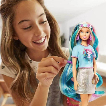 Barbie Sonsuz Saç Eğlencesi Bebek