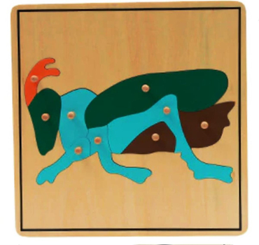 Böcekler 6’lı Puzzle Set