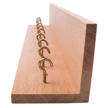 Boncuk Dizisi Ahşap Askı 