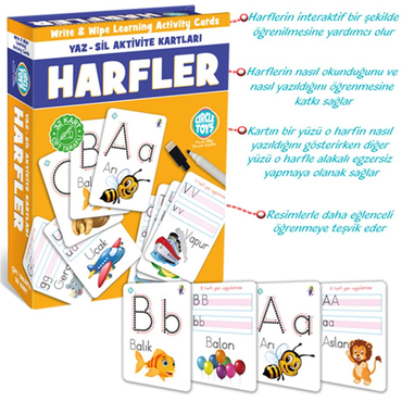 Circle Toys Yaz-Sil Harfler