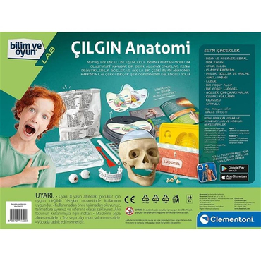 Clementoni Bilim Ve Oyun Çılgın Anatomi