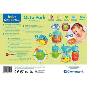 Clementoni Eğlenceli Arkadaşlar Su Parkı Banyo Oyuncağı