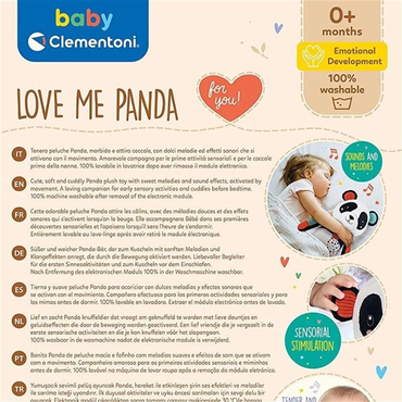 Clementoni Müzikli Pelüş Panda