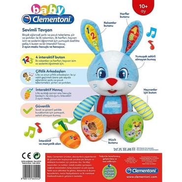 Clementoni Sevimli Tavşan