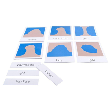 Cografi oluşumlar Kara ve Su Form Kartları