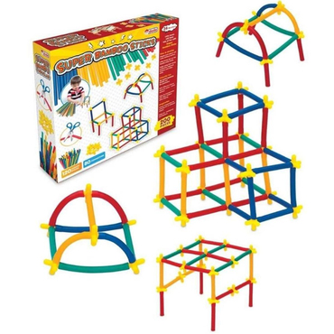 Dede Süper Bambu Çubuklar Setı / 200 Parça