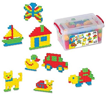 Dede Tıktak Küçük Kutu / 250 Parça Set