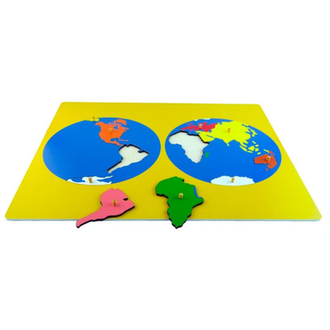 Dünya Haritası Puzzle