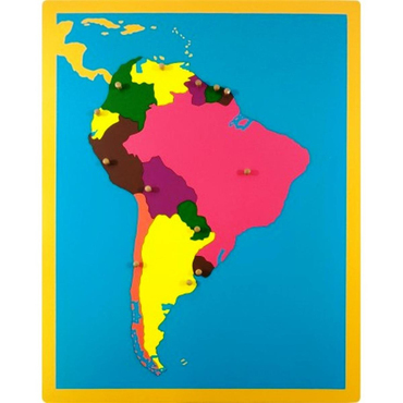 Güney Amerika Haritası Haritası