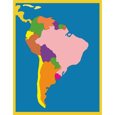Güney Amerika Haritası Kontrol Kartı