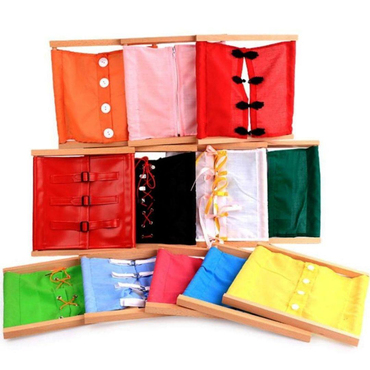 Günlük Yaşam Becerileri 9’lu Set ( Stantlı Giyinme Çerçeveleri )