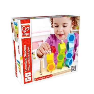 Hape Eğitici Ahşap Dizme Blokları