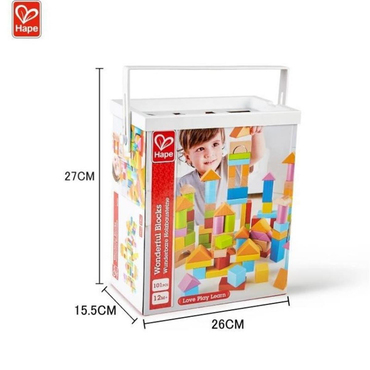 Hape Eğitici Blok Seti 101 Parça
