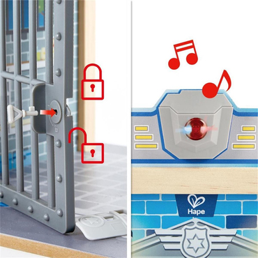 Hape Polis İstasyonu Oyun Seti