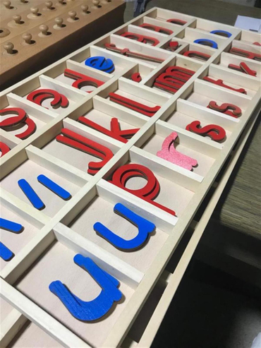 Kesme Harfler - Hareketli Alfabe Harf Takımı ( Küçük Harfler )