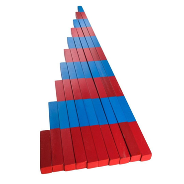 Kırmızı Mavi Çubuklar ( Büyük )