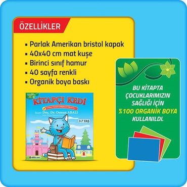 Kitapçı Kedi - Gelişimsel Hikayeler Serisİ-1